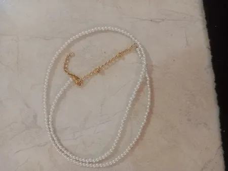 کمربند زنانه مدل مرواریدی سنگی کد 12