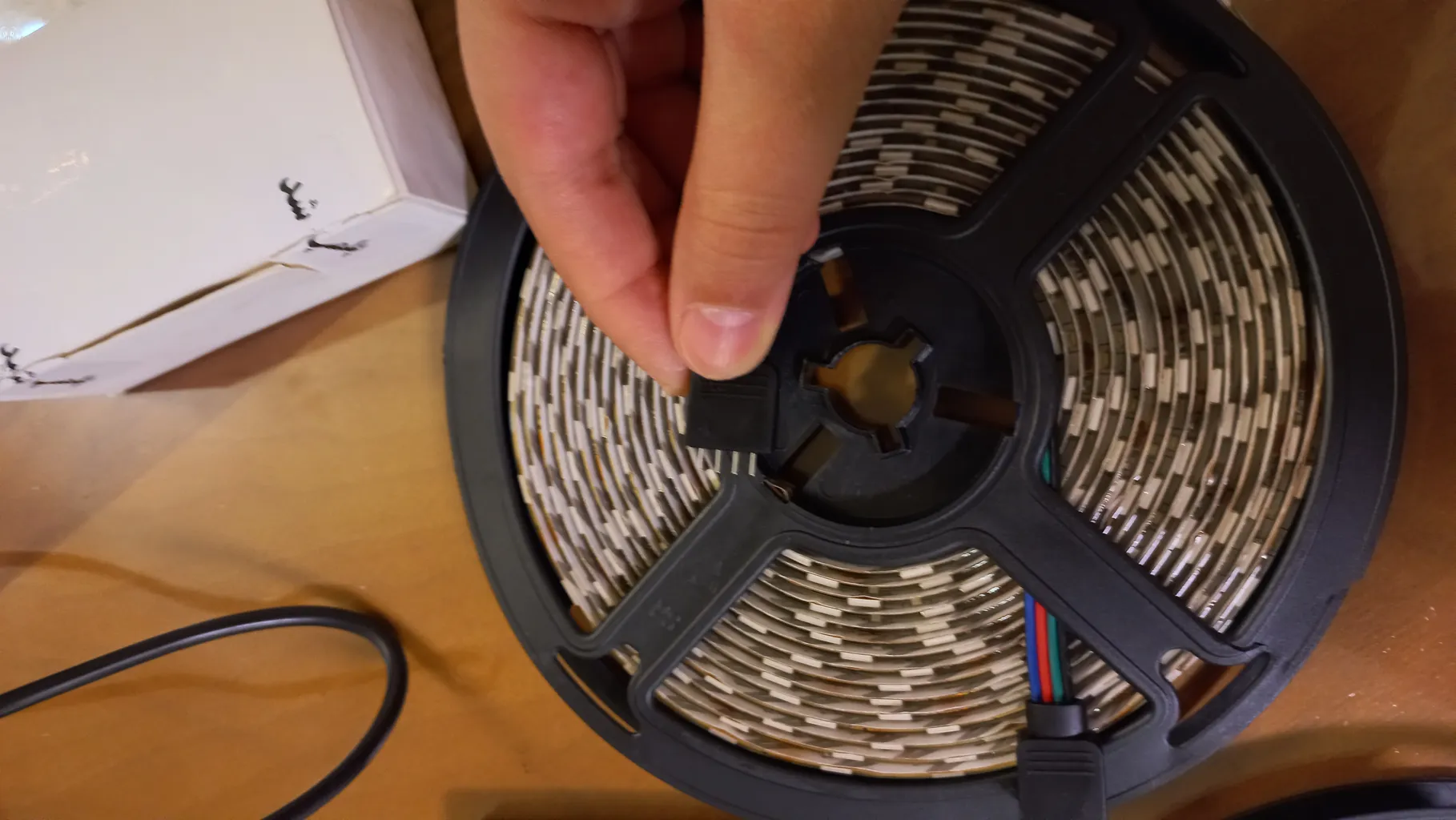 ریسه ال ای دی دریم لایت مدل RGB 5050 طول 5 متر