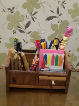 استند لوازم اداری رومیزی مدل woodland