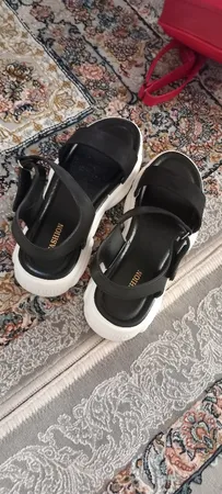 صندل زنانه پاپا مدل ملودی سوئیت کد 1436-BK