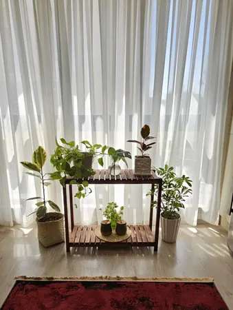 استند گلدان روستیک دکور مدل sl900