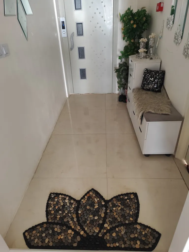 پادری طرح سنگی مدل نیم گل سایز 100x50 سانتیمتر