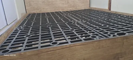 کفی تختخواب دو نفره مدل پلیمری سایز 160×200 سانتی متر