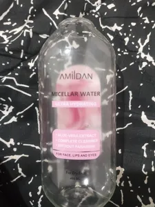 تجریه خرید محلول پاک کننده آرایش صورت امیلدان مدل میسلار واتر حجم 400 میلی لیتر