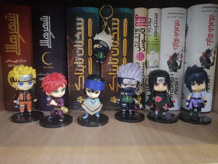 فیگور مدل ناروتو مجموعه 6 عددی