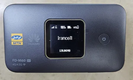 مودم 4G/4.5G قابل حمل ایرانسل مدل FD-M60