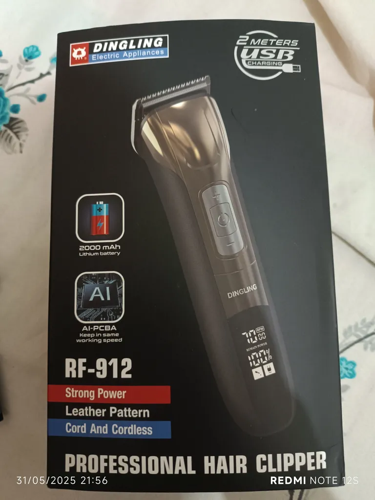 ماشین اصلاح موی سر و صورت دینگ لینگ مدل RF-912