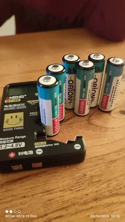 تستر باتری آننگ مدل BT189