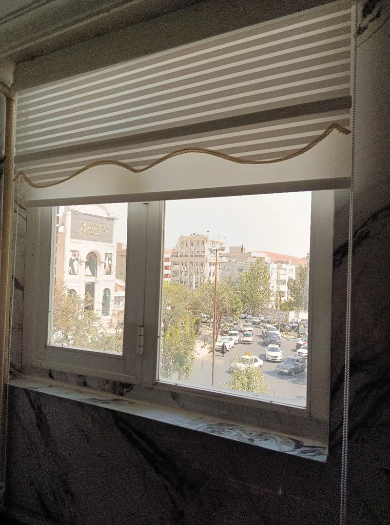 پرده زبرا شب و روز زیو کد 4072 سایز 150×120 سانتی متر