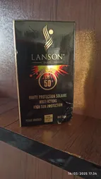 کرم ضدآفتاب رنگی لانسون SPF50 مدل مولتی اکشن شماره 1، مناسب پوست‌های خشک، حجم 40 میلی‌لیتر