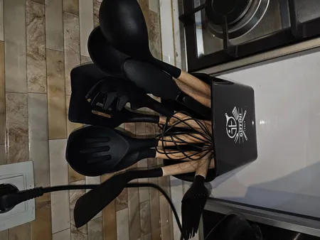 سرویس کفگیر و ملاقه 12 پارچه جی فی نی مدل G-012