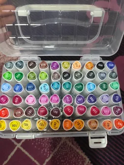 ماژیک راندو بیسیک مدل براش بسته 60 عددی