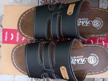 صندل مردانه مدل آرش کد Si-8009-Bk