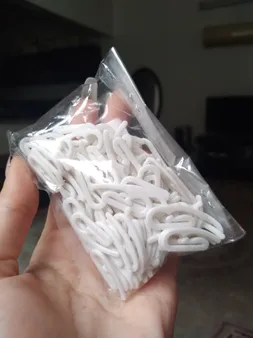 گیره پرده مدل 001 بسته 100 عددی