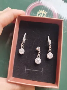 تجریه خرید نیم ست نقره زنانه جی تی ای مدل جی نایس