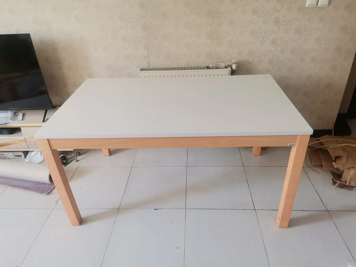 میز ناهارخوری 6 نفره گنجینه مدل تاک