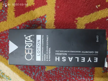 محلول تقویت کننده مژه سریتا مدل Eyelash Lotion حجم 7 میلی لیتر