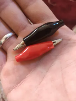 گیره سیم سوسماری کد F1 مجموعه 2 عددی