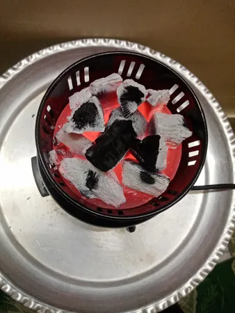 زغال سرخ کن مدل حامد