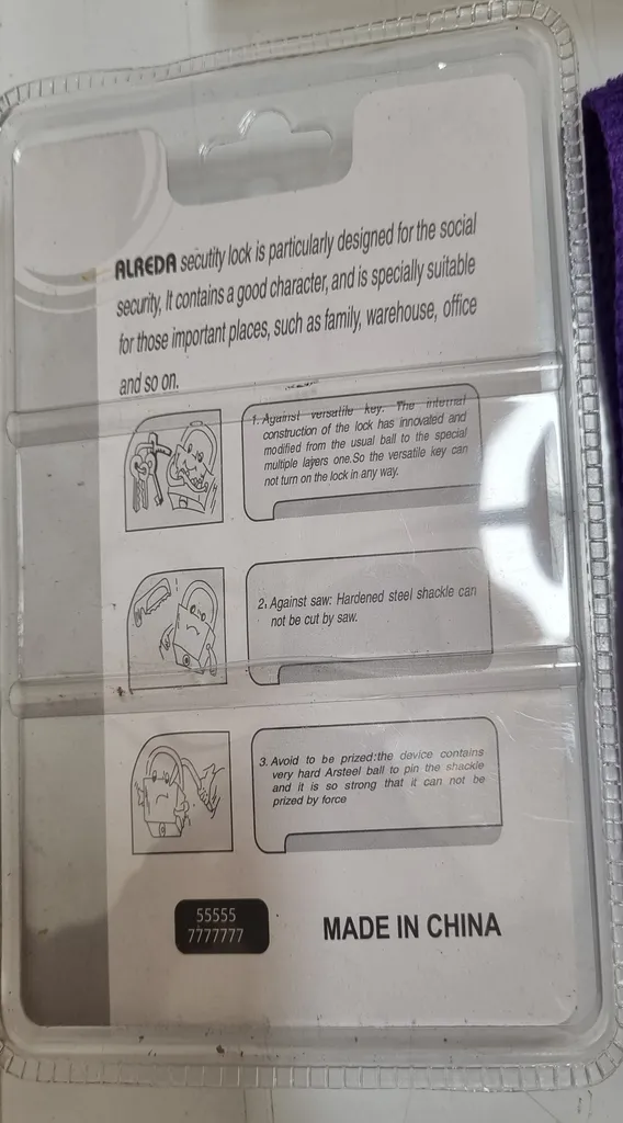 قفل آویز صامو پرشین مدل G 789