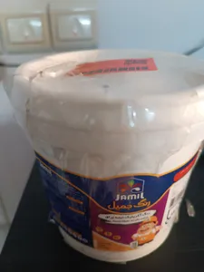 تجریه خرید رنگ اکریلیک پایه آب سفید جمیل مدل ساختمانی کد 2112 حجم 1 لیتر