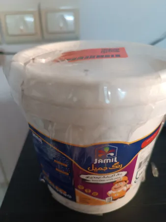 رنگ اکریلیک پایه آب سفید جمیل مدل ساختمانی کد 2112 حجم 1 لیتر