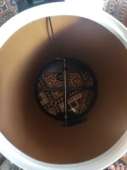 سطل زباله پدالی بهاز کالا کد 16626053 گنجایش 14 لیتر