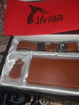 ست هدیه مردانه چرم بارز مدل DS1.nw