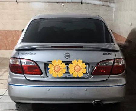 برچسب آبی سپر و زه بغل درب خودرو قطعه سازان کبیر مدل CHS-PARS20M-30572 مناسب برای پژو پارس