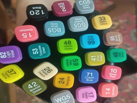 ماژیک راندو تاچ لیکای مدل Selective MRK بسته 24 عددی