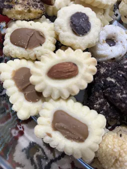 قالب شیرینی به گز مدل گل مجموعه 3 عددی