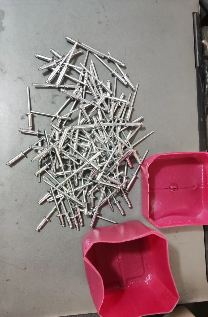 میخ پرچ مدل MTSN-Rivert-125 مجموعه 125 عددی