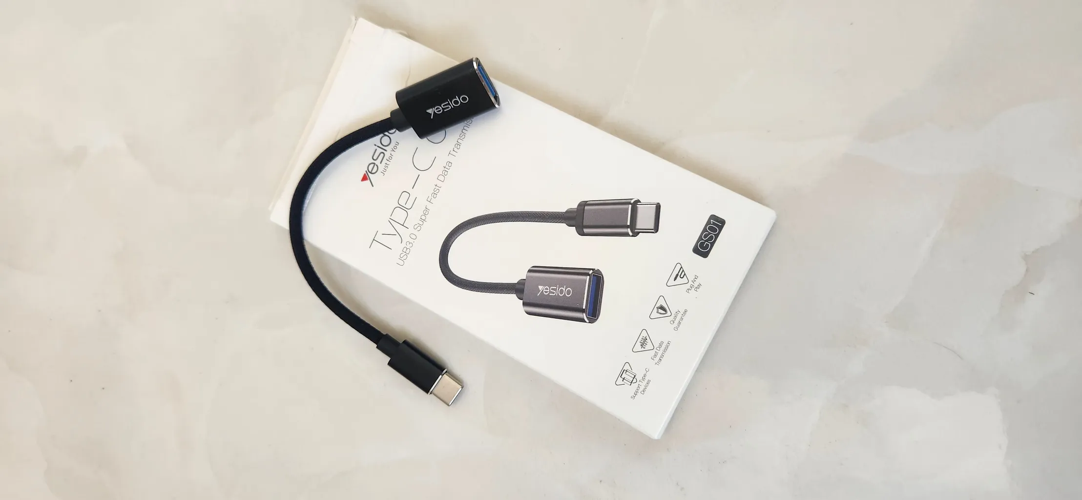 مبدل USB-C به USB OTG یسیدو مدل GS01