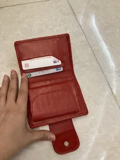 کیف پول زنانه چرم سون مدل Vj120-M-F