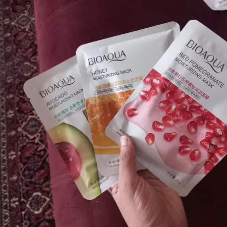 ماسک صورت سادور مدل ورقه ای وزن 25 گرم بسته 4 عددی