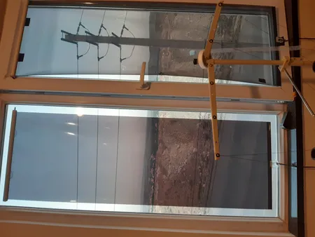 آفتابگیر شیشه جلو خودرو تی استار طرح دودی مدل 45CM