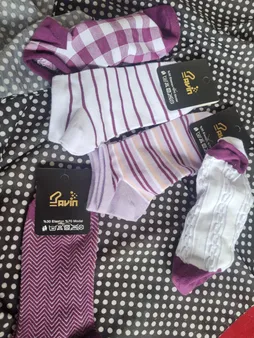 جوراب زنانه مدل مچی بسته 5 عددی