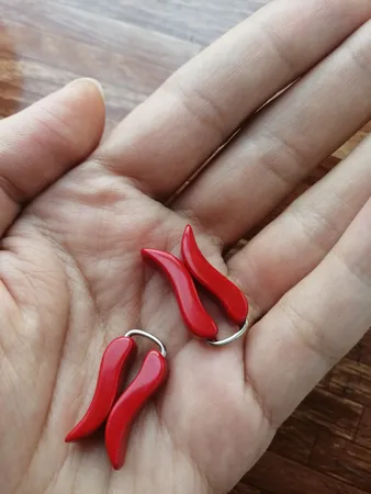 گیره روسری زنانه طرح لاله بسته 3 عددی