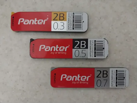 نوک مداد نوکی 0.5 میلی متری پنتر مدل Highpolymer بسته 2 عددی