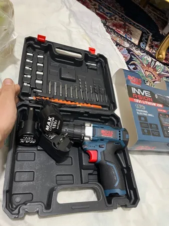 مجموعه 30 عددی دریل پیچ گوشتی باس مدل 18V