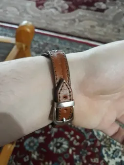 دستبند چرم وارک مدل رهام کد rb176