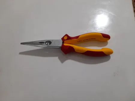 انبر دم باریک ویها مدل Z 05 006 200 سایز 8 اینچ