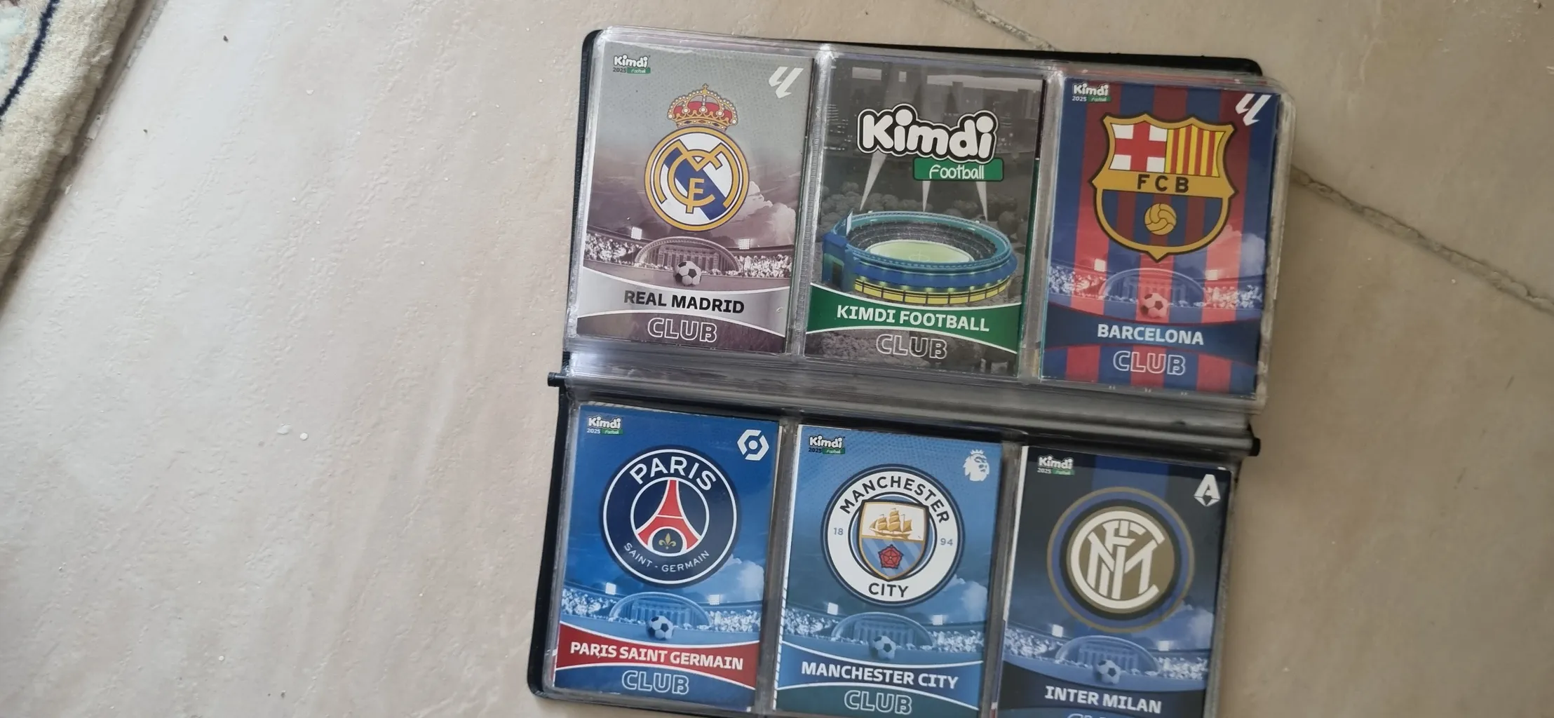 آلبوم کارت فوتبال کیمدی مدل 2025