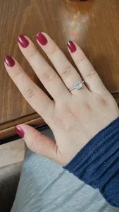 تجریه خرید انگشتر نقره زنانه جی تی ای مدل امرالدکات