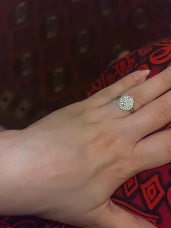 انگشتر نقره زنانه مدل سرکال