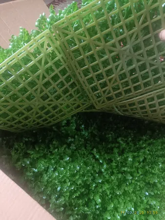 دیوارپوش مدل دیوار سبز مصنوعی گل پونه، بسته 16 عددی