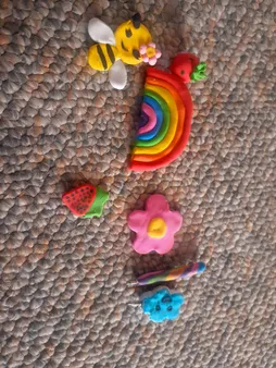 خمیر و ابزار مجسمه سازی مجسمه سازی کد‌ 007 بسته 12 عددی به همراه ابزار