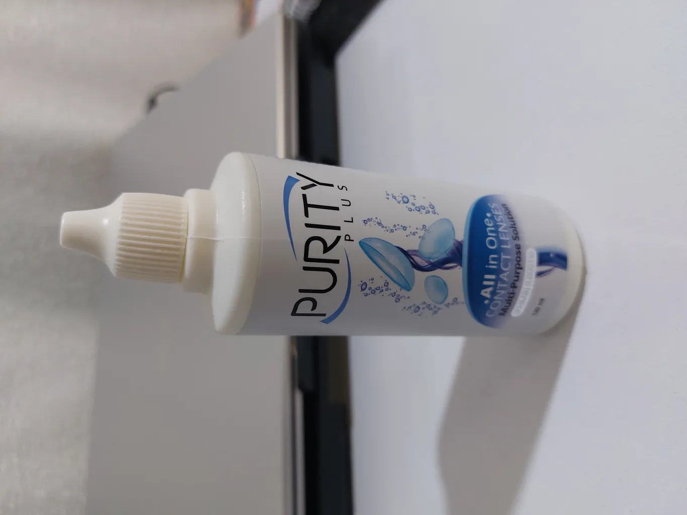 محلول شستشوی لنز پیوریتی پلاس مدل All in One حجم 120 میلی لیتر