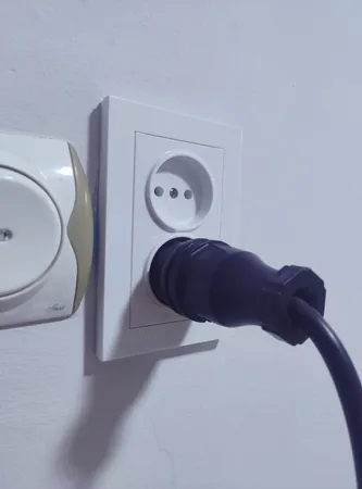 پریز برق دوقلو خیام الکتریک مدل KH8055