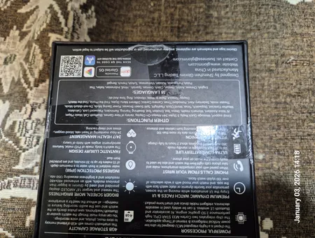 ساعت هوشمند گلوریمی مدل M2 MAX دارای قابلیت های صفحه نمایش رنگی، صفحه نمایش لمسی، قابلیت مکالمه از طریق بلوتوث بند سیلیکون